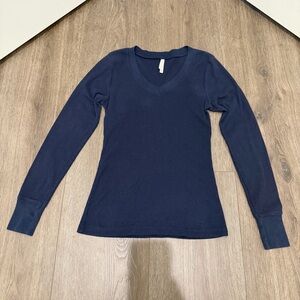 Blue Long Sleeve Thermal